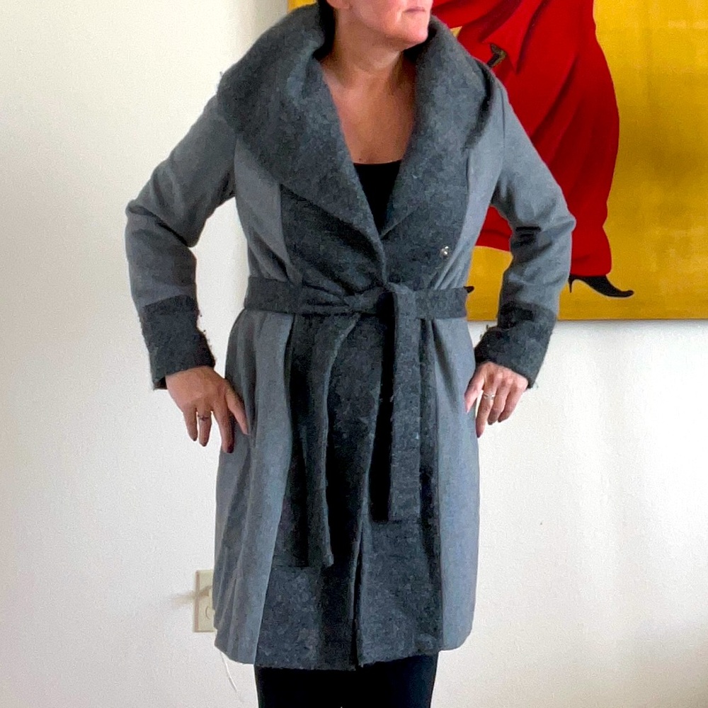 Calvin Klein Wool Blend Coat